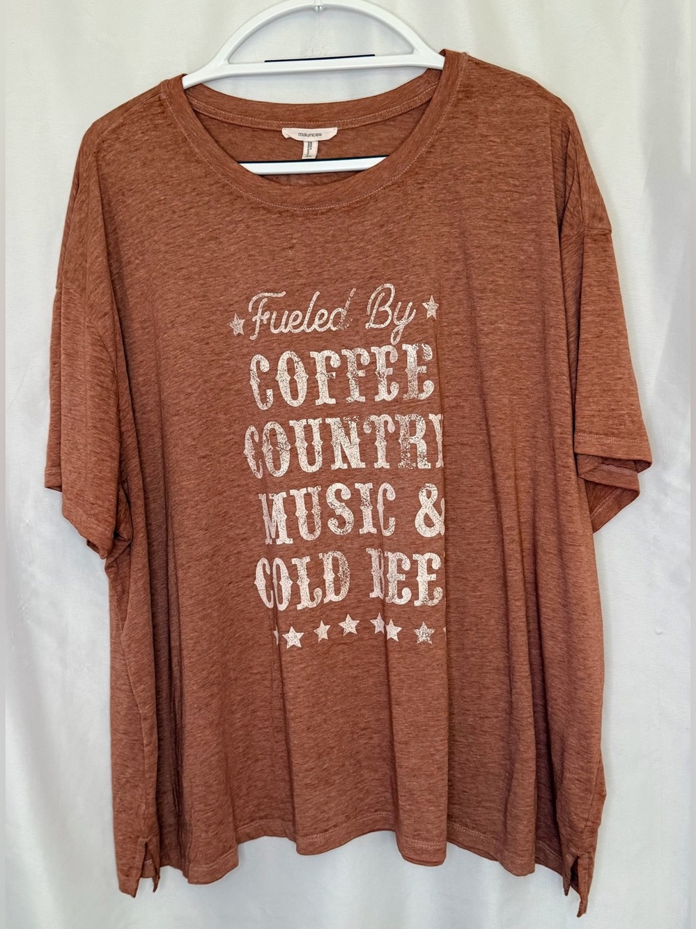 Maurices Rust Graphic Short Sleeve Tee